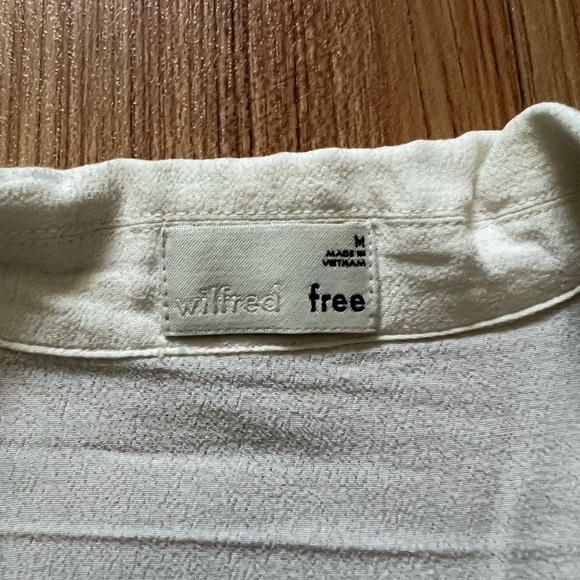 WILFRED FREE - tie front blouse - Picture 3 of 4